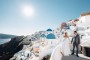 Ирина и Виталий. Нереально красивая свадьба на острове Санторини в Греции 7