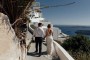 Трогательная свадьба Алексея и Анастасии на острове Санторини в Греции 8