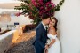Очаровательные Лиза и Дмитрий. Свадьба на острове Санторини в Греции 4