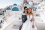Ирина и Виталий. Нереально красивая свадьба на острове Санторини в Греции 6